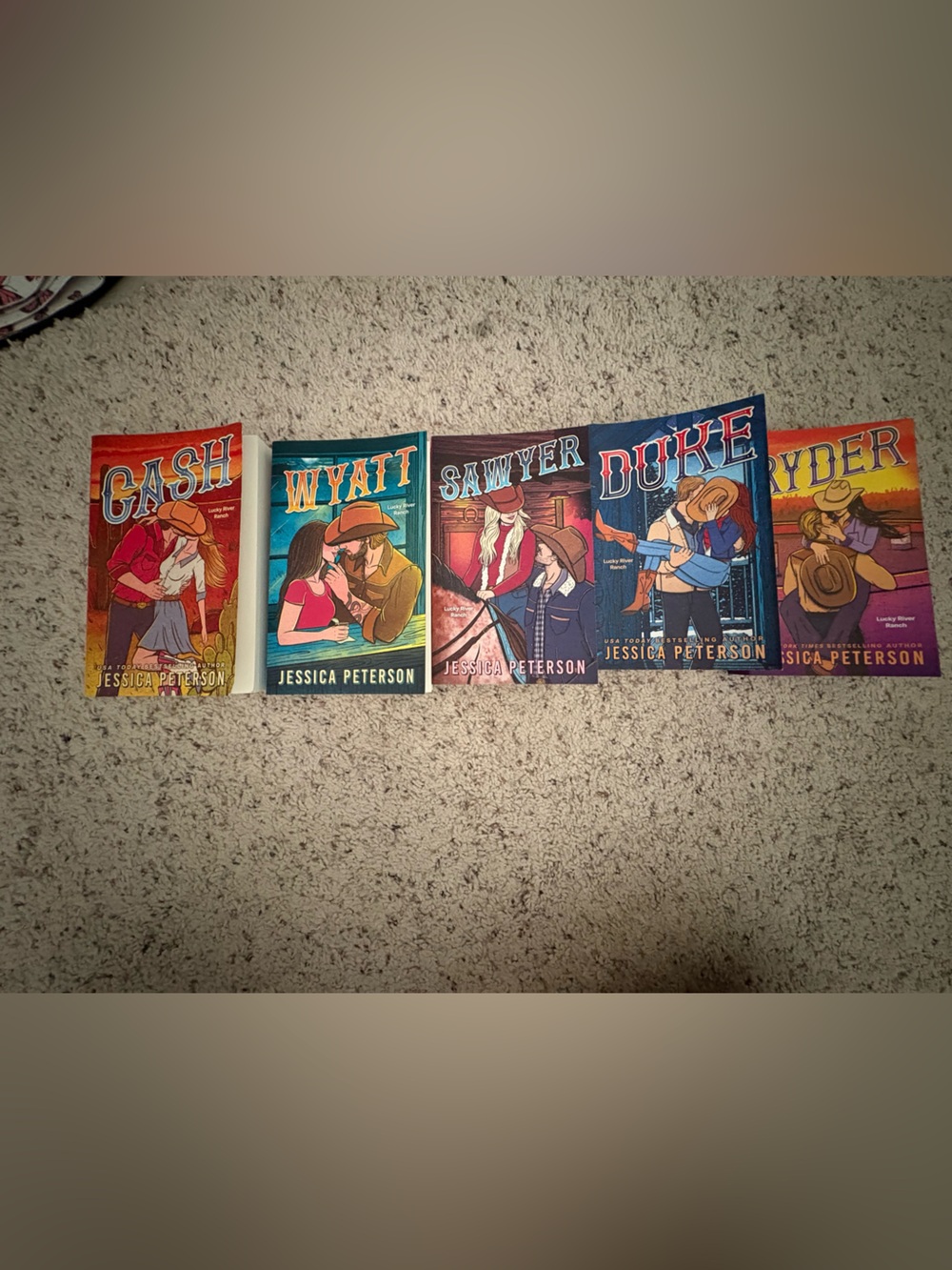 Lucky River Ranch Series by Jessica Peterson